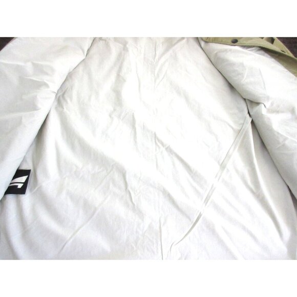 OOBE Brand Men's Eades Snap Front Overshirt Buckwheat Light Brown NWT - Picture 7 of 7